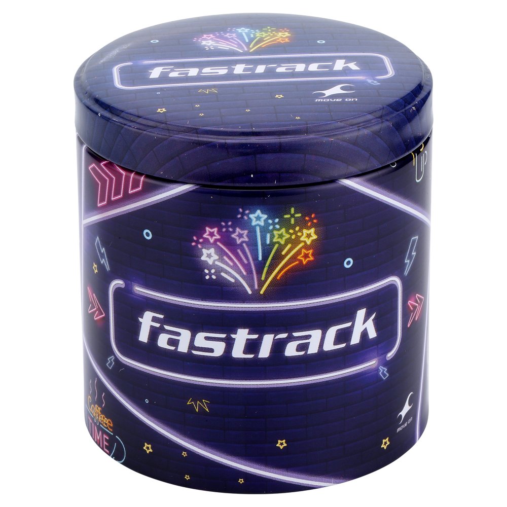 Fastrack Stunners Quartz Analog Pink Dial Leather Strap Watch for Girls NS6247SL01