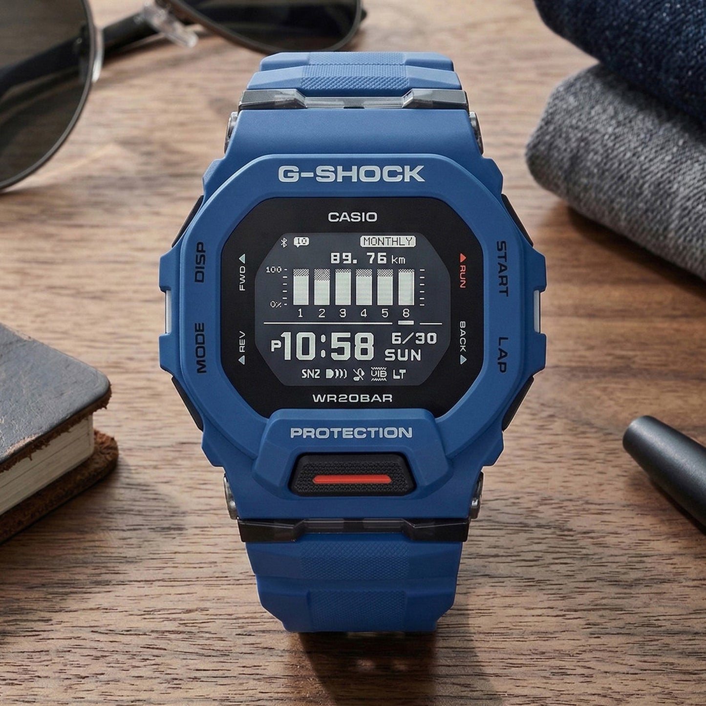 G-Shock Men Quartz Black Dial Digital Resin Watch G1147