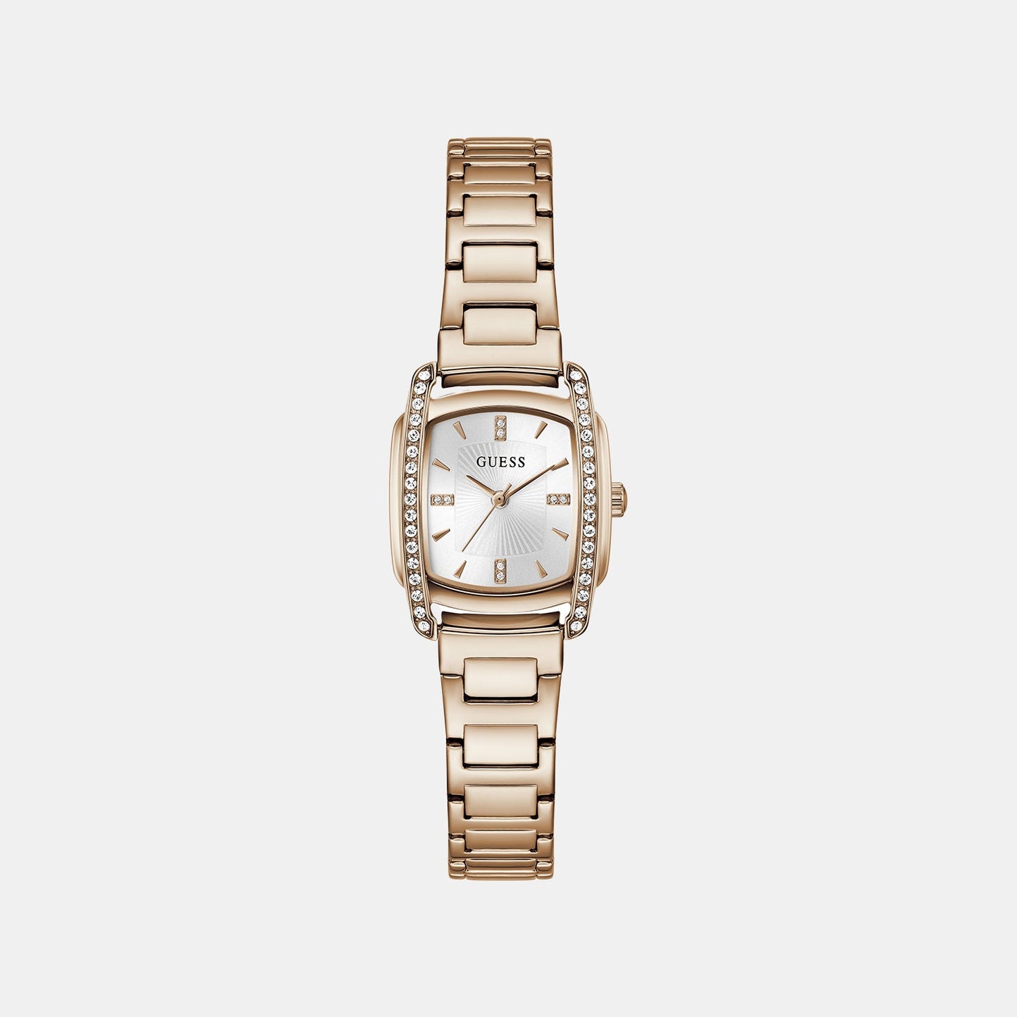 Etta Women Quartz White Dial Analog Stainless Steel Watch GW1096L4