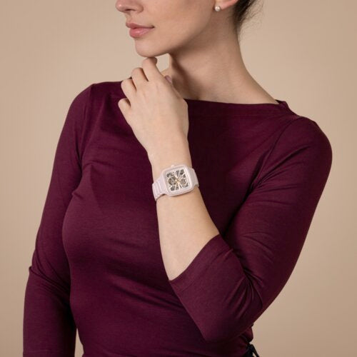 True Square Automatic Open Heart - R27123012