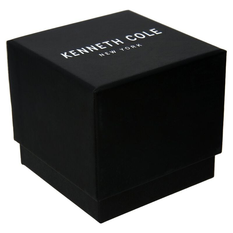 Kenneth Cole Silver Dial Analog Mechanical Hand Wound Watch for Men KCWGE0020701MN