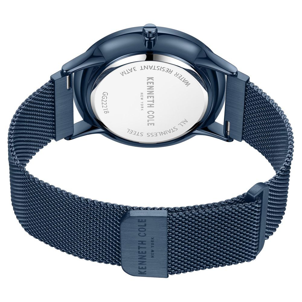 Kenneth Cole Analog Blue Dial Watch for Men Nekcwgg2221802mn