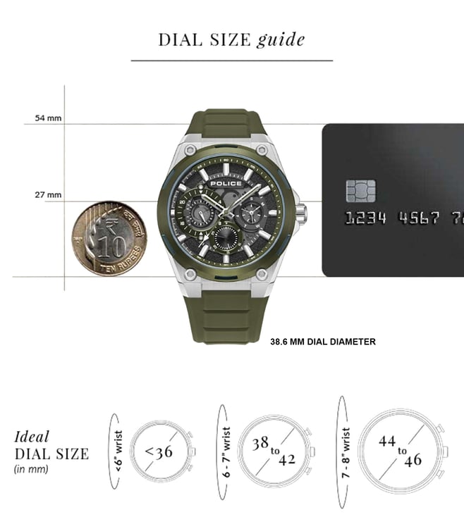 POLICE PLPEWJQ2203242 Analog Watch for Men