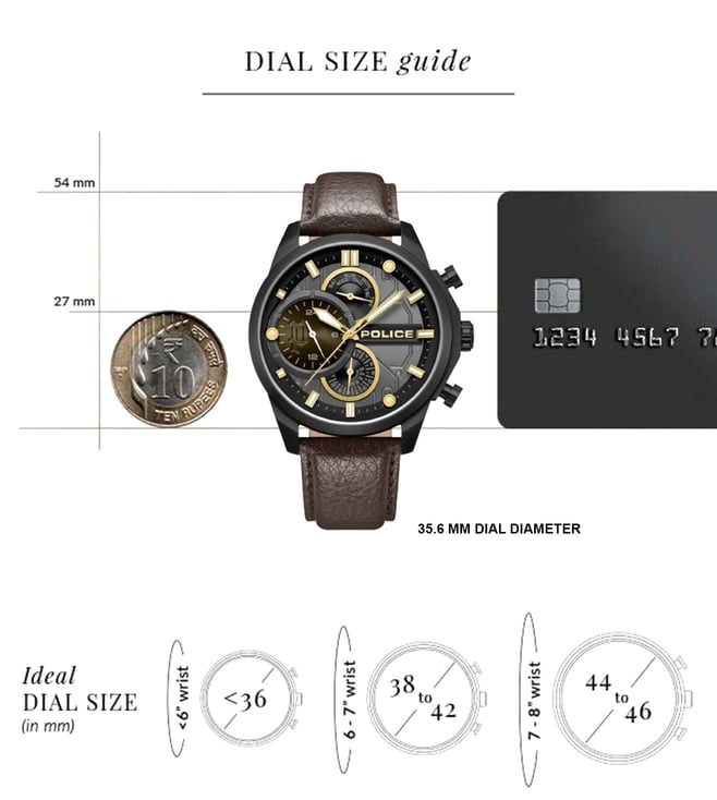 POLICE PLPEWGF0039203 Chronograph Watch for Men