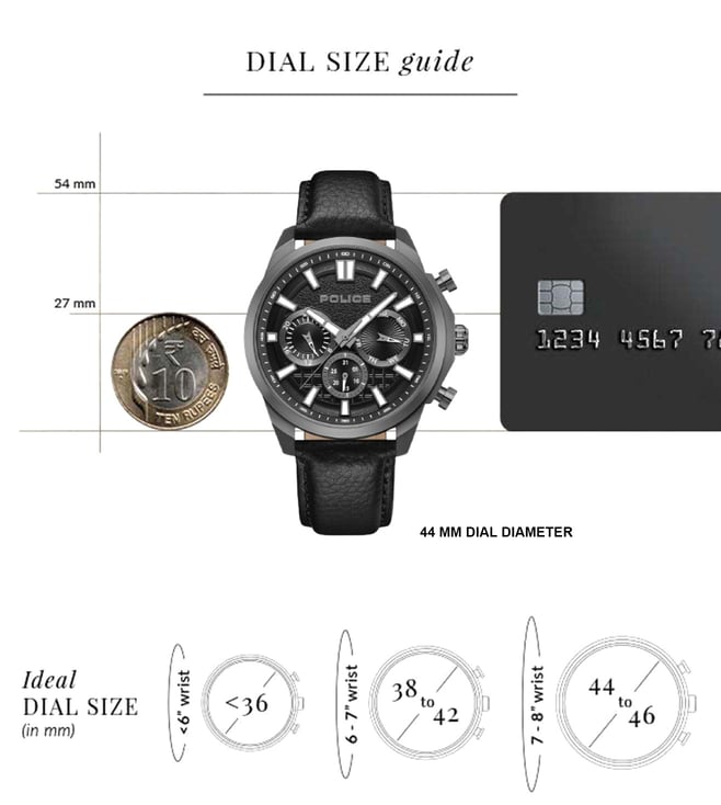 Police PLPEWGF0021005 SS24 Chronograph Watch for Men