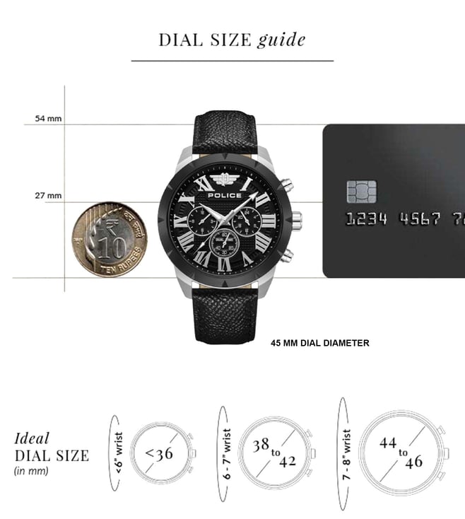 Police PLPEWGF0039341 SS24 Chronograph Watch for Men
