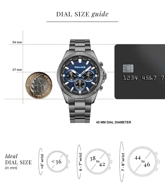 Police PLPEWGK2204105 SS24 Chronograph Watch for Men