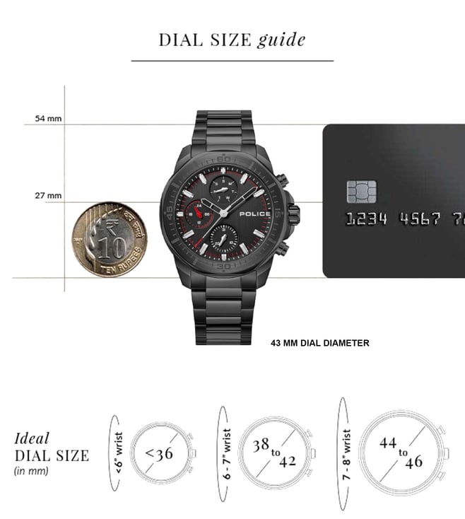 Police PLPEWGK0039904 SS24 Chronograph Watch for Men