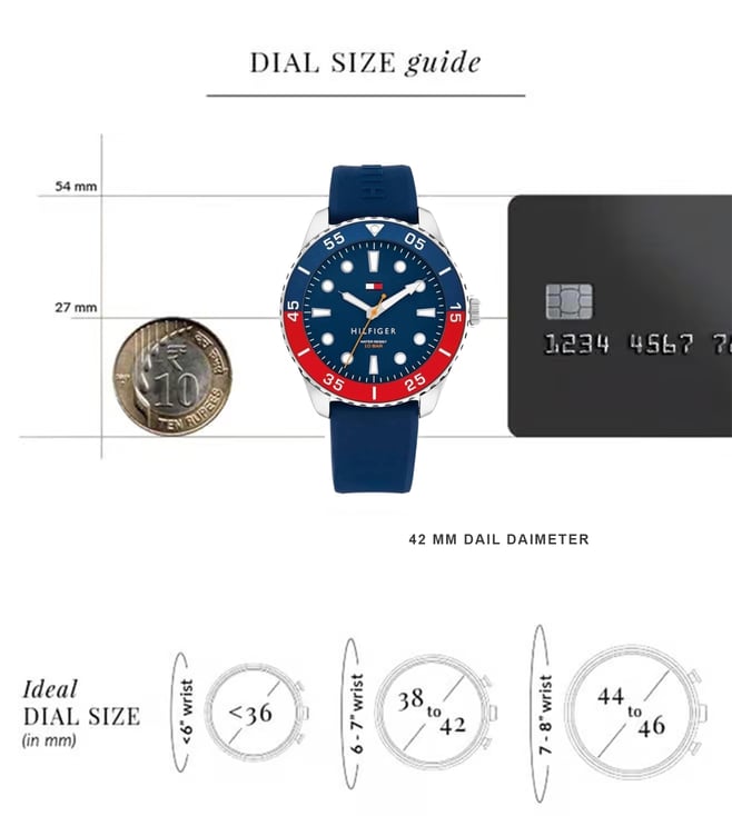 Tommy Hilfiger Oceanic Quartz Men 42 mm TH1792200