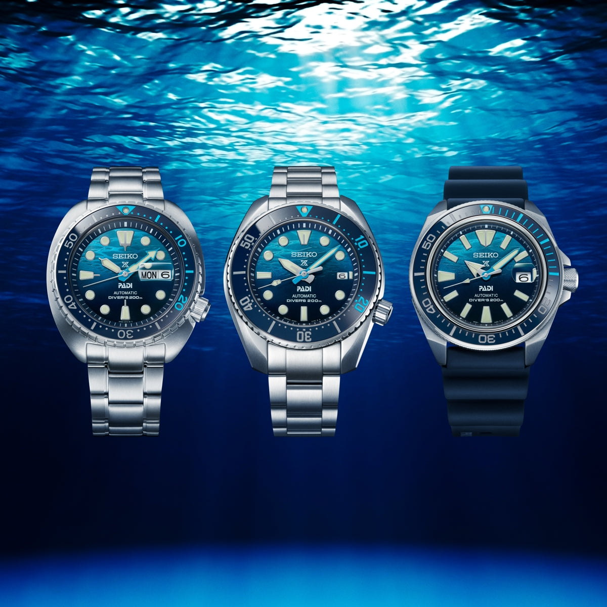 Prospex Great Blue Samurai Scuba PADI Special Edition - SRPJ93K1