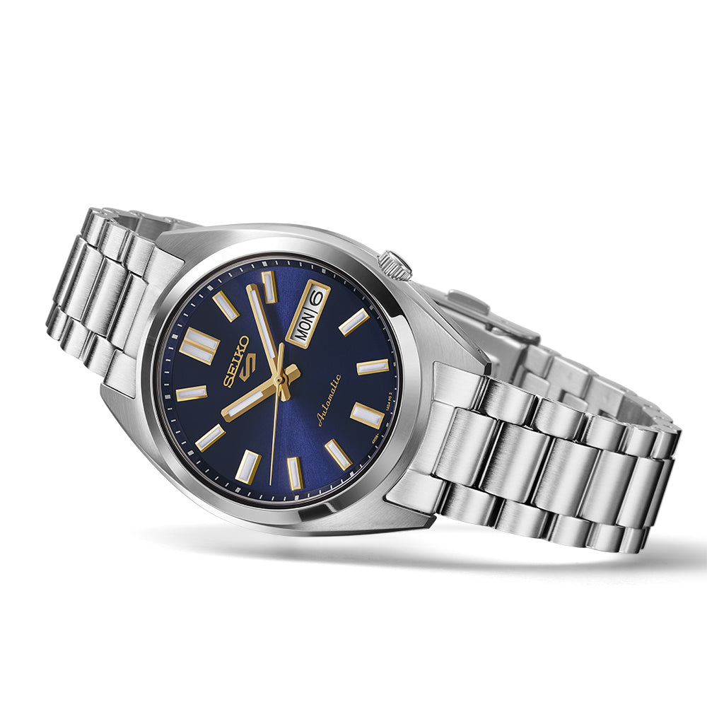 Seiko 5 Sports SNXS Vintage Gold Collection - in Blazer Blue - SRPL55K1