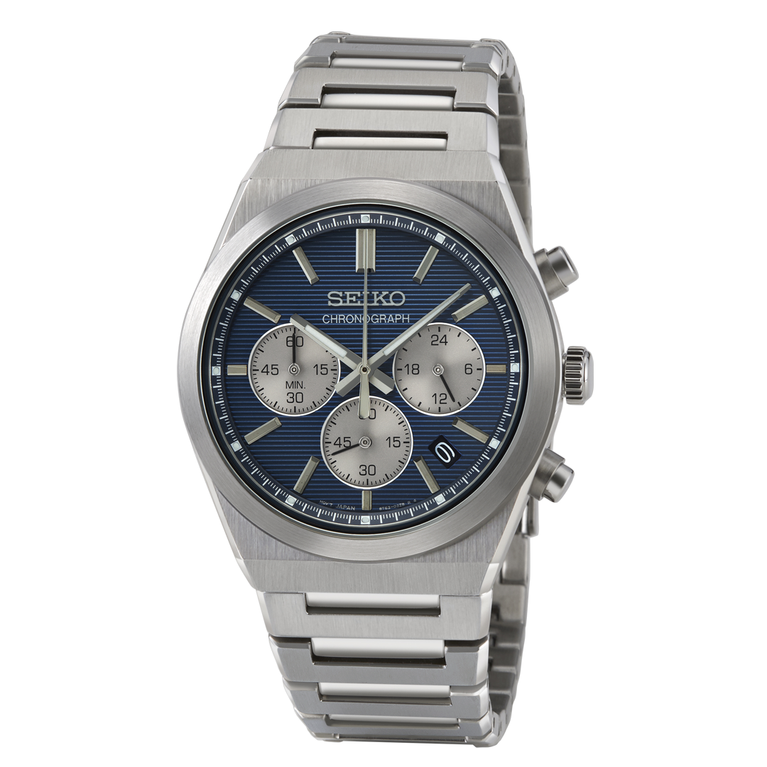 Seiko Mens DRESS Watch SSB453P1