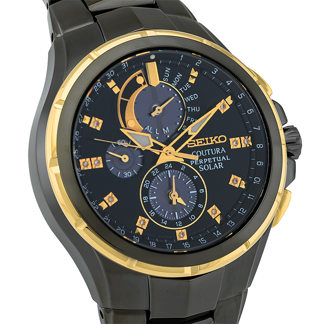 Seiko Mens COUTURA Watch SSC573P1