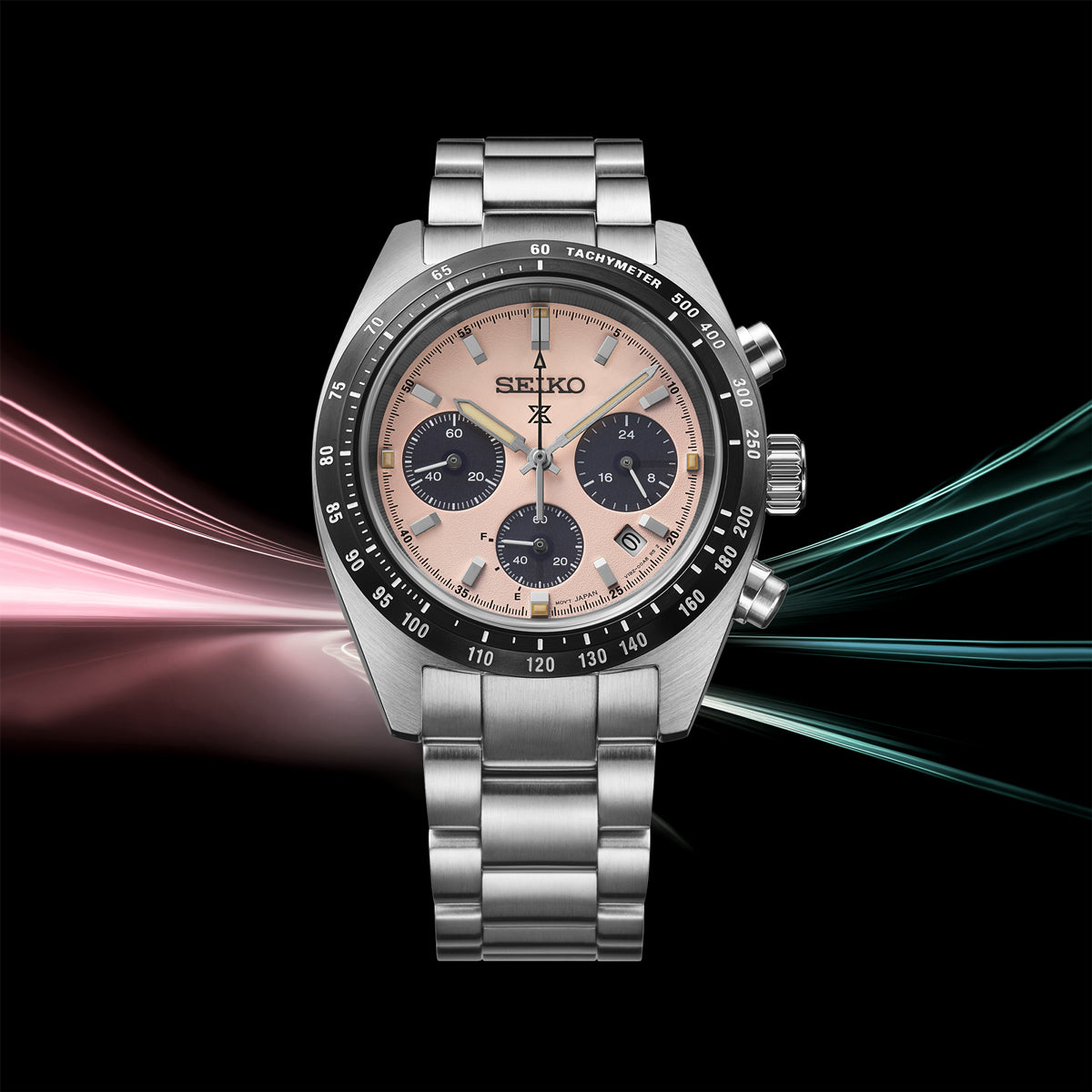 Seiko Prospex Speedtimer in Pale Pink - SSC963P1
