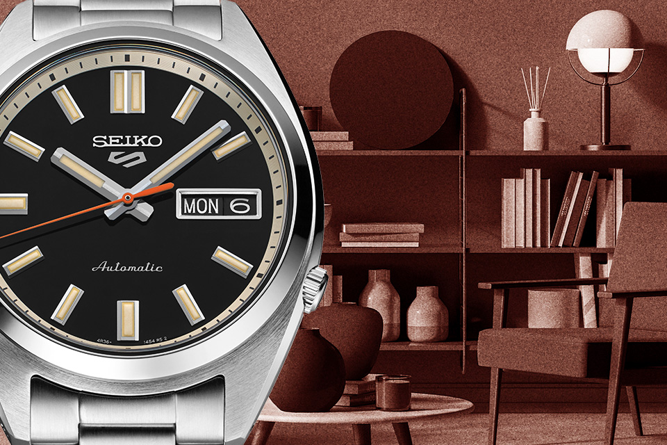 Seiko 5 Sports SNXS Deep black wash' Classic Sports - SRPK89K1