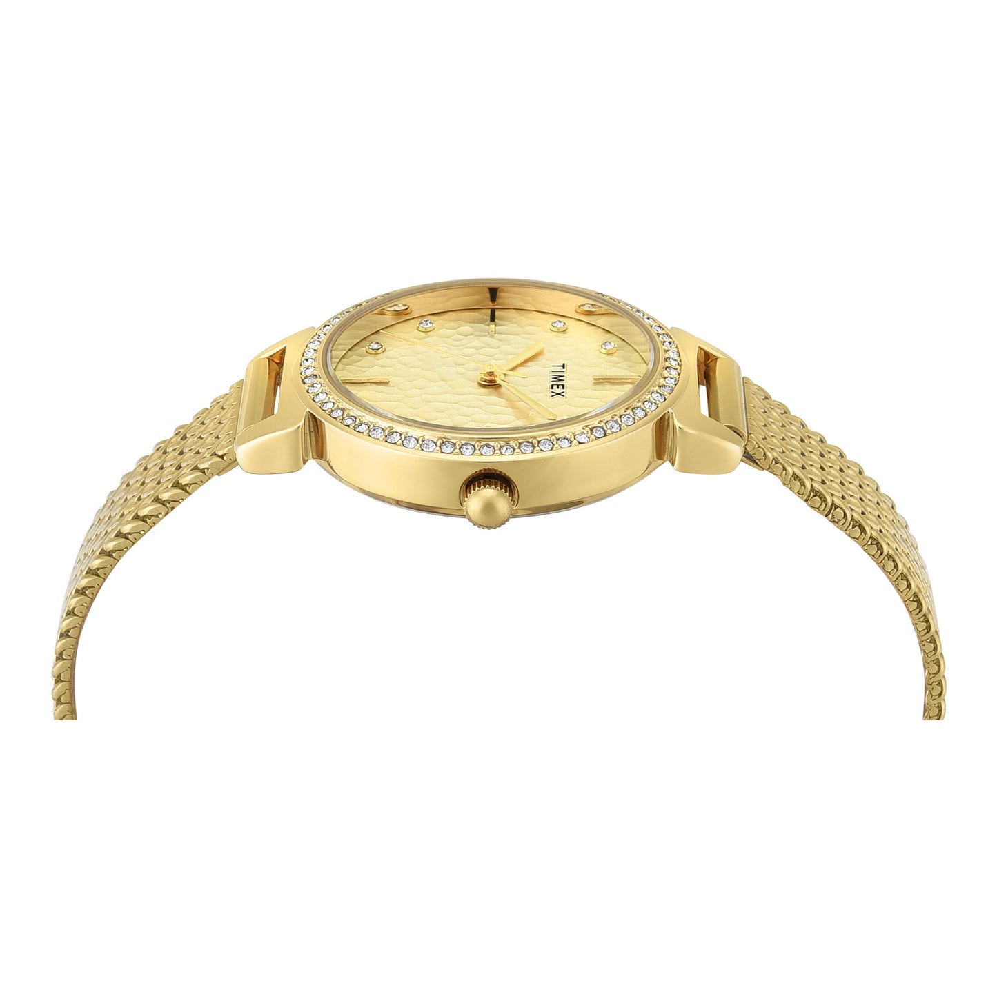 Timex Trendline Round 32mm Champagne Dial Analog Women Watch - TWEL22303