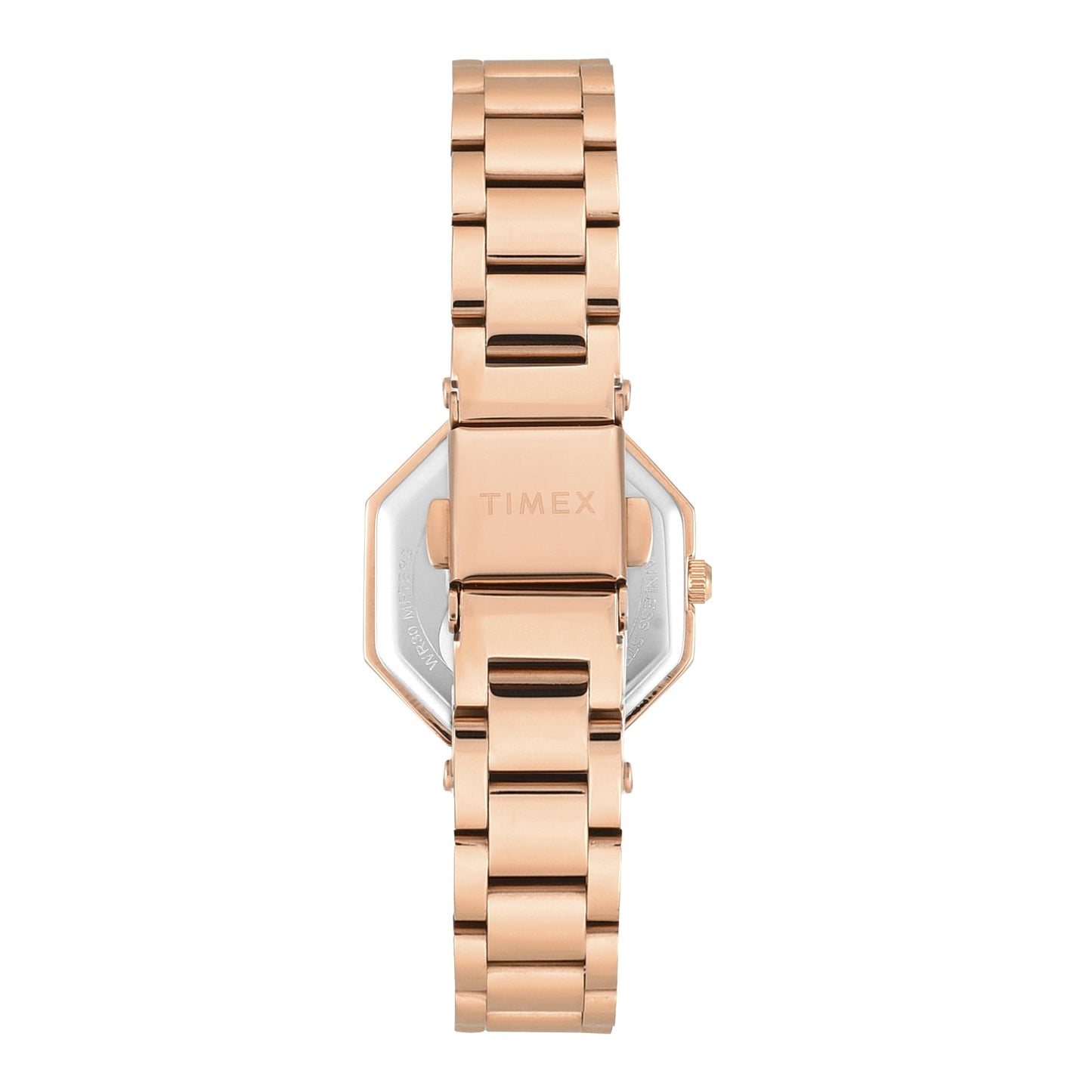 Timex Trendline Octagonal 26mm Rose Gold Dial Analog Women Watch - TWEL26903