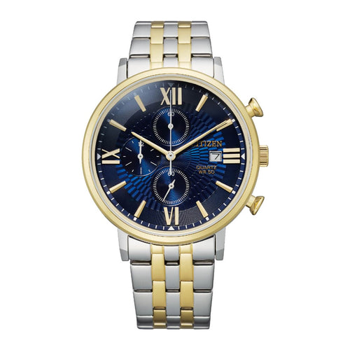 CITIZEN QUARTZ GENTS WATCH BLUE DIAL - AN3616-75L
