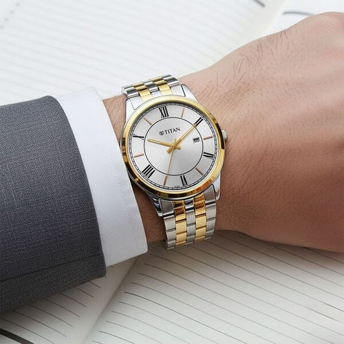 Titan Karishma Festive Analog Watch For Men - 10060YM01