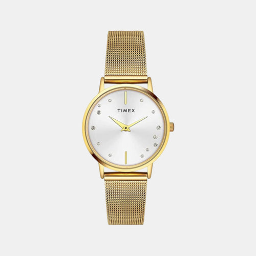 Fashion Women Quartz Dial Analog Stainless Steel Watch TWEL15601