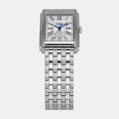 Carraway Men Quartz Silver Dial Analog Stainless Steel Watch FS6008