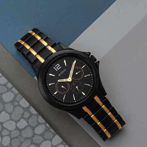 TITAN BLACK & GOLD NU1698KM02