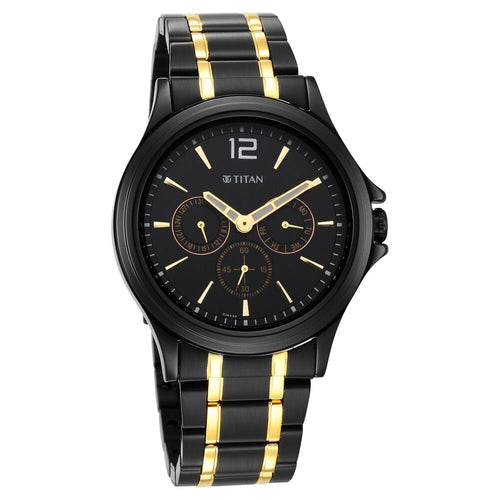 TITAN BLACK & GOLD NU1698KM02
