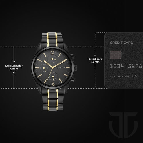 TITAN BLACK & GOLD NS1805KM03