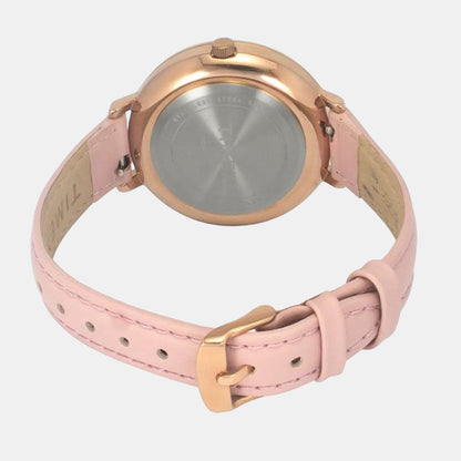 Fashion Women Quartz Dial Analog Leather Watch TWEL14707
