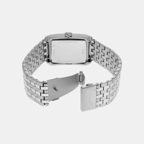 Carraway Men Quartz Silver Dial Analog Stainless Steel Watch FS6008