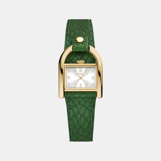 Harwell Women Quartz White Dial Analog Leather Watch ES5267