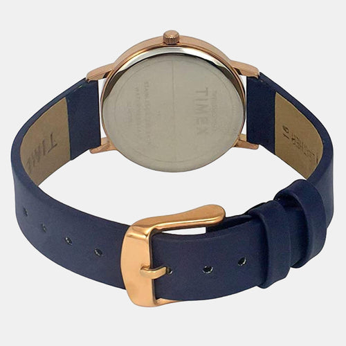 Fashion Women Quartz Dial Analog Leather Watch TWEL15605