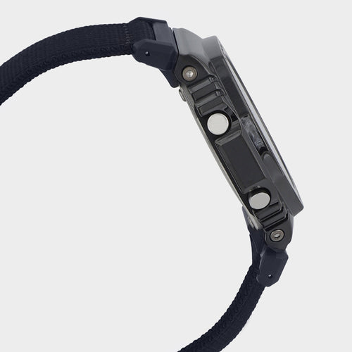 G-Shock Men Quartz Black Dial Analog-Digital Fabric Watch G1373