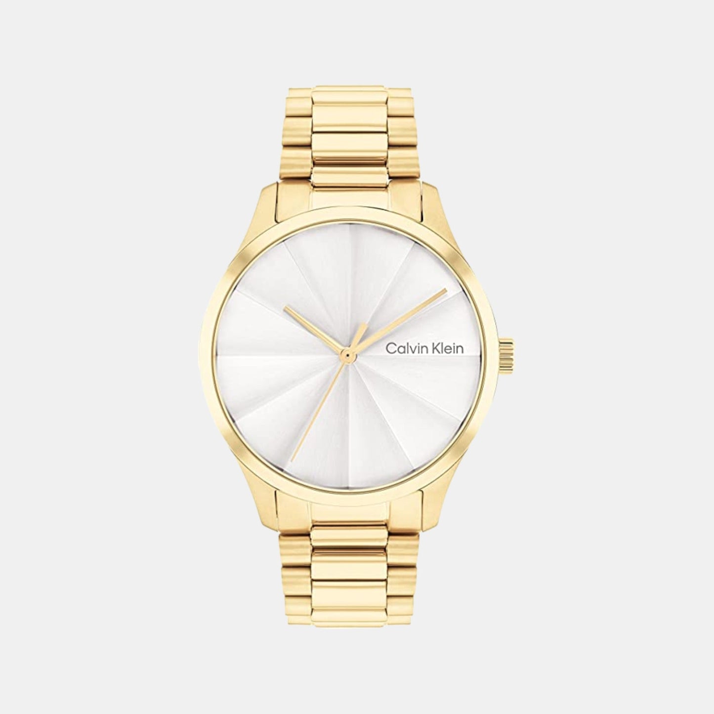 Ck Burst Unisex Quartz Silver Dial Analog Stainless Steel Watch 25200232