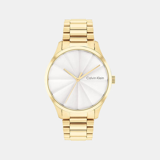 Ck Burst Unisex Quartz Silver Dial Analog Stainless Steel Watch 25200232