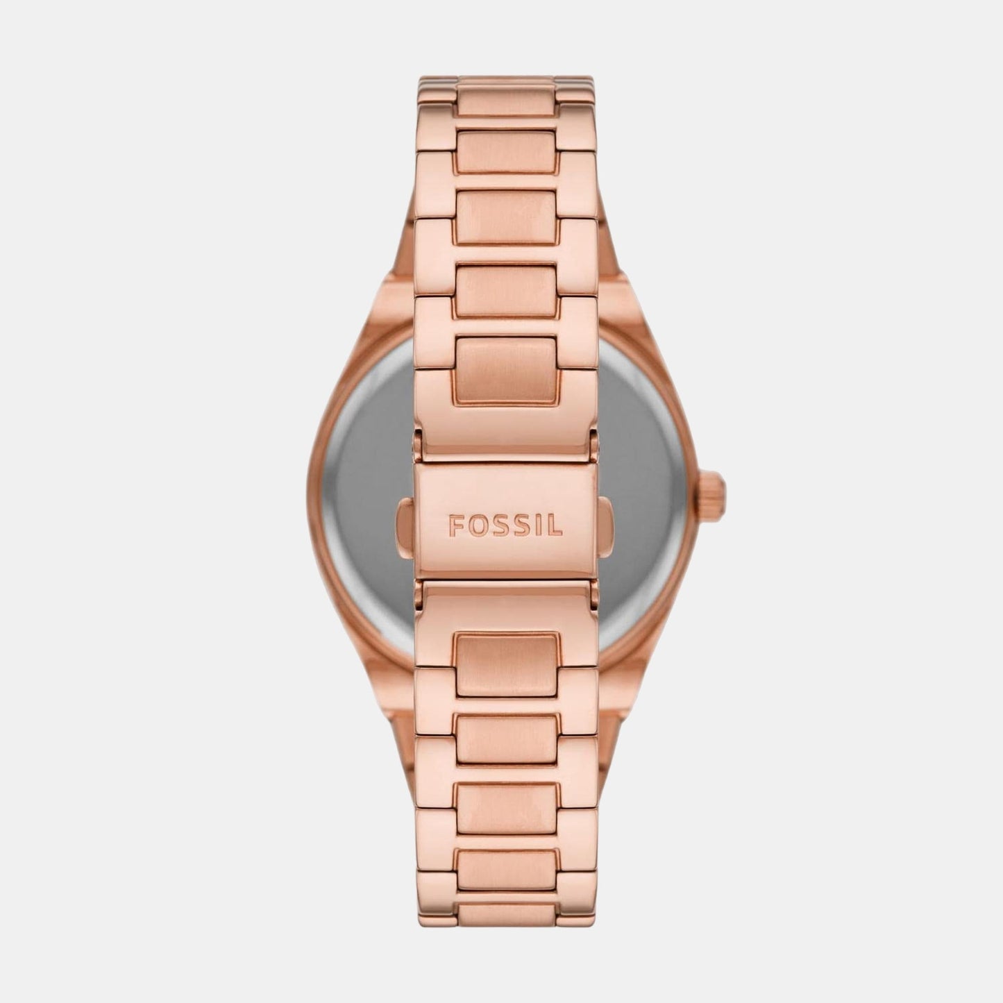 Scarlette Women Quartz Rose Gold Dial Analog Stainless Steel Watch ES5258