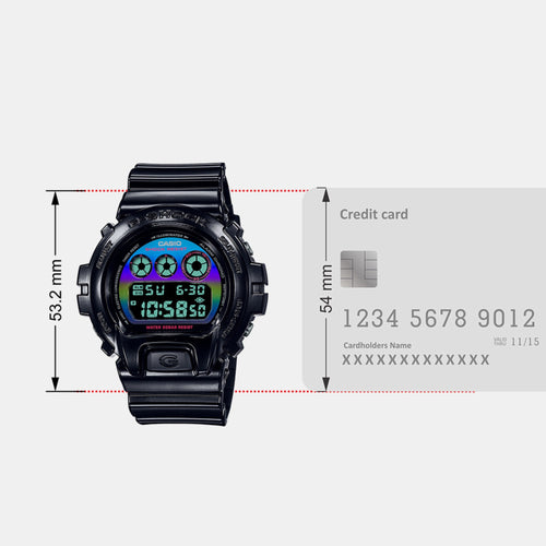 G-Shock Men Quartz Multicolour Dial Digital Resin Watch G1363