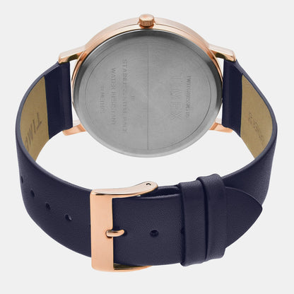 Trendline Men Quartz Dial Analog Leather Watch TW0TG8015