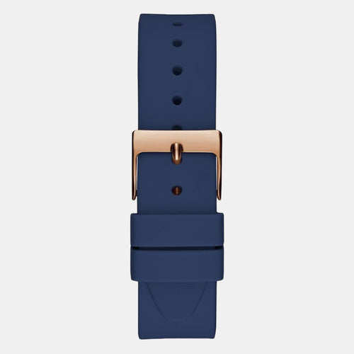Lady Idol Women Quartz Rose Gold Dial Analog Silicone Watch Gw0530L3