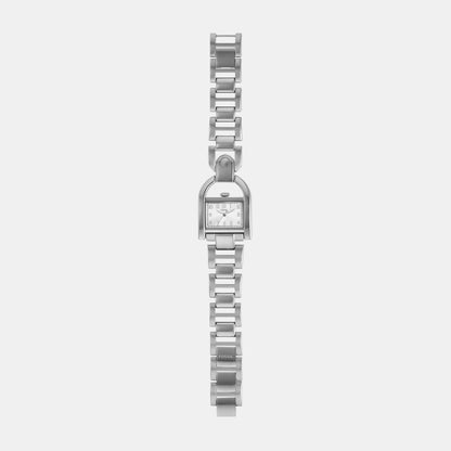 Harwell Women Quartz Silver Dial Analog Stainless Steel Watch ES5326