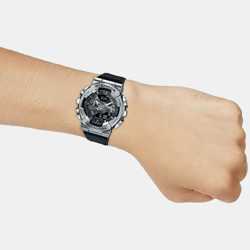 G-Shock Men Quartz Silver Dial Analog-Digital Resin Watch G1051