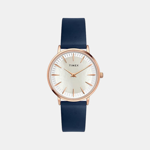 Fashion Women Quartz Dial Analog Leather Watch TWEL15605