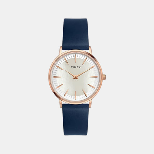 Fashion Women Quartz Dial Analog Leather Watch TWEL15605