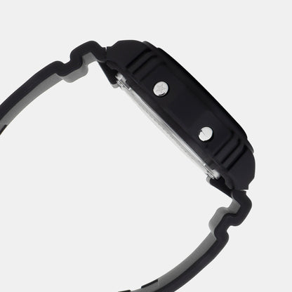 G-Shock Men Quartz Black Dial Digital Resin Watch G1410