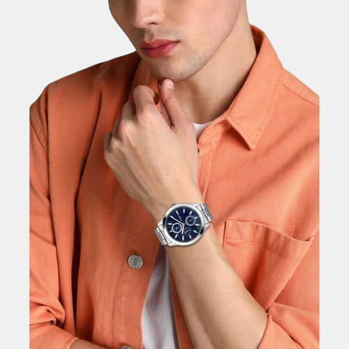 Trendline Men Quartz Dial Chronograph Stainless Steel Watch TWEG18507