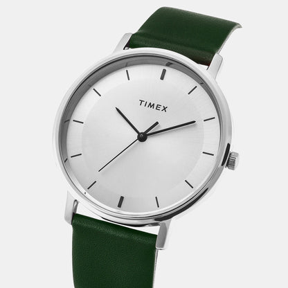 Trendline Men Quartz Dial Analog Leather Watch TW0TG8013