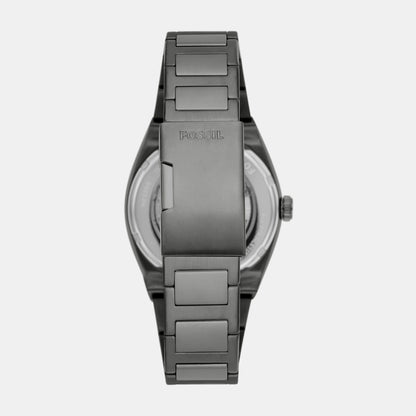 Everett Men Automatic Grey Dial Analog Stainless Steel Watch ME3206