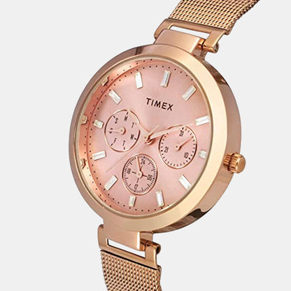 Trendline Women Quartz Dial Chronograph Stainless Steel Watch TW000X242