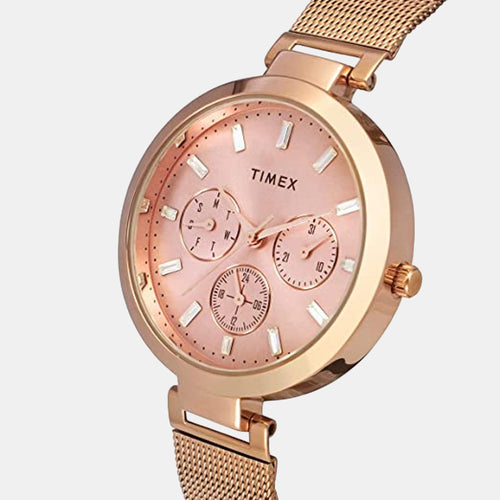 Trendline Women Quartz Dial Chronograph Stainless Steel Watch TW000X242