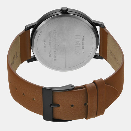 Trendline Men Quartz Dial Analog Leather Watch TW0TG8016